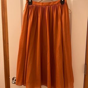 Pleated skirt